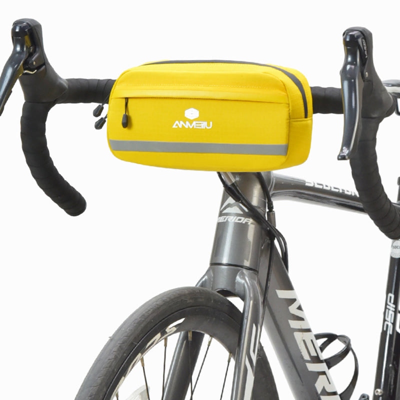 ANMEILU 7051 Bike Handlebar Bag Bicycle Front Frame Bag Cycling Storage Pouch ANMEILU 7051 Bike Handlebar Bag Bicycle Front Frame Bag Cycling Storage Pouch